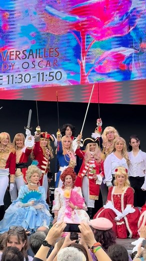 36K views · 433 reactions | Lucca Comics & Games: è partita la sfilata Lady Oscar | Lucca in Diretta | Facebook