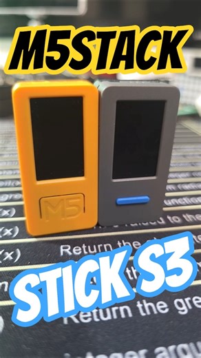 The M5Stack Stick S3 #m5stack #esp32