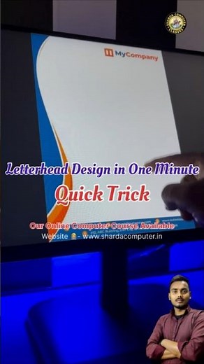 Create a Professional Business Letterhead Design with AI in 1 Minute #ai #shorts