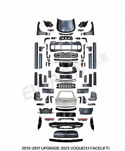 [Hot Item] 1: 1 Look Conversion Body Kit for Land Rover Range Rover Vogue L405 2013-2017 Upgrade to L460 2023 Vogue