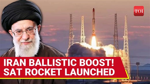 Iran Tests Satellite Rocket After War With Israel; West Fears Boost To Missile Program
