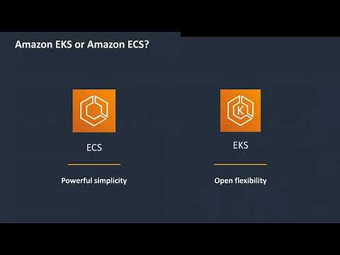 AWS Containers - ECS VS EKS