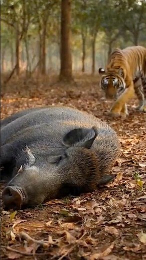 Boar's Explosive Fart Battles Tiger—Can the Beast Survive? You Won't Believe It