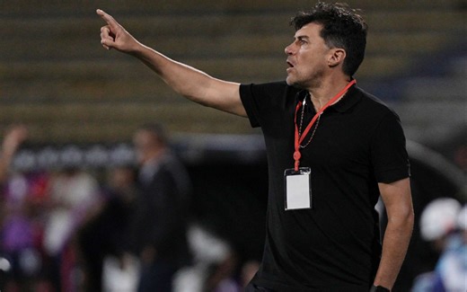 El 'Cacique' Medina en conferencia, tras el empate: "Sumar de visitante siempre es positivo"