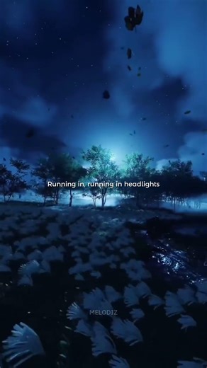 "Blinded by, blinded by headlights..." ⚡🌙 #Shorts #Lyrics