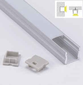 [Hot Item] Customized Aluminum Alloy 6063 Surface Mounted Aluminum LED Profile Extrusion for SMD LED Strip Light