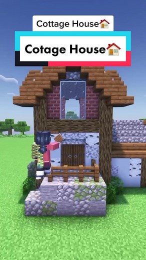 Minecraft Cottage House Building Tutorial