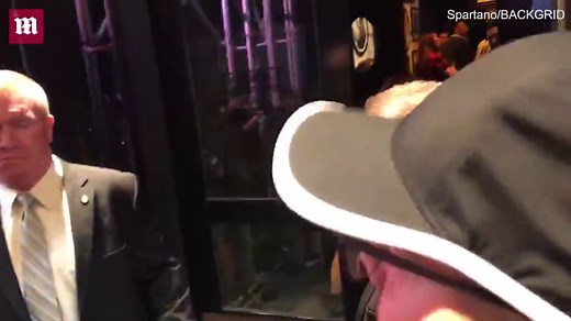 Emma Stone wears black mini dress at SNL after-party in NYC