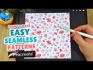 How to Create a Seamless Repeat Pattern in Procreate | For Beginners
