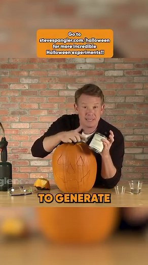 Exploding a pumpkin to ring in the holiday…. | Steve Spangler