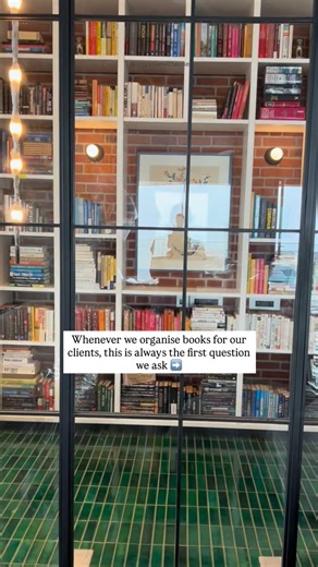 Organise with Ease on Instagram: "Which way do you organise your books? Vote 👇 Books are not just pieces of paper put together; they are companions that have memories or sentiments attached to them. Like our memories books should be easily accessed when needed. Here is what you can do to keep them well organised and lovely to look at. Bookshelves do not have to be the boring old library types ones, use what storage works for you, and is easily accessible. Store by genre, author, or a mood you a