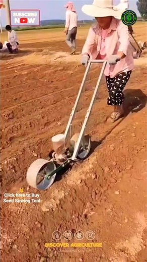 Amazing Manual Seed Sowing Tool