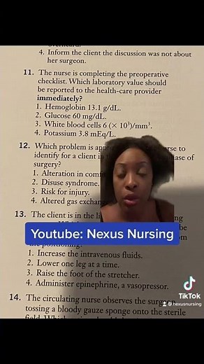 Pre-Op Checklist 👩🏾‍⚕️📚🩺