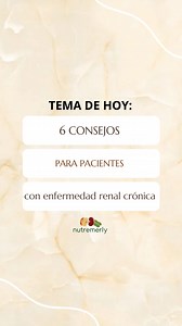 Alimentación del paciente renal con ENFERMEDAD RENAL CRÓNICA . La primera recomendación siempre será la INDIVIDUALIZACIÓN de la alimentación . Con los carbohidratos naturales y de fuentes integrales. Actualmente por redes sociales y muchas informaciones buscan eliminar este grupo de alimentos, pero lo que hay que tomar en cuenta es que las recomendaciones para poblaciones generales NO son las mismas para pacientes renales. En la consulta es muy común encontrar que los pacientes han quitado todos