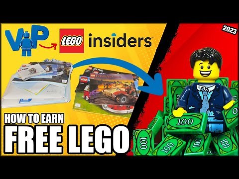How to Earn FREE LEGO! New LEGO Insiders Program