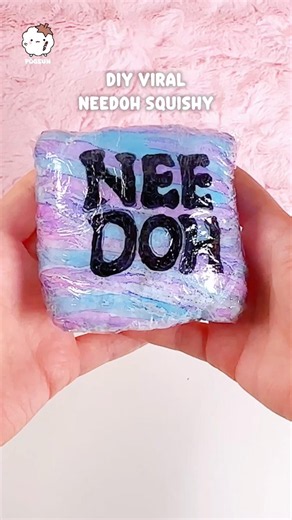 Easy DIY Needoh Squishy🩵