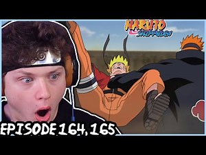 NARUTO VS SIX PATHS OF PAIN! Naruto Shippuden REACTION: Episode 164, 165