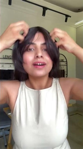 Clip In Curtain Bangs Without Cutting Your Own Hair | Hair Bangs Extensions For Women