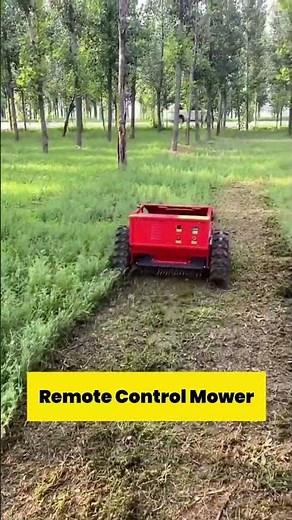 🚜 Remote Control Track Mower | Smart & Powerful Grass Cutting Solution