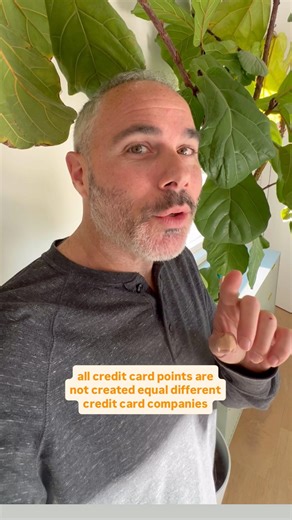 You need more than one currency of credit card points 💳✈️