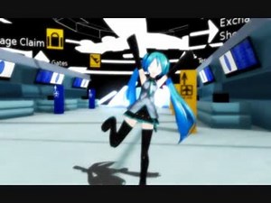 【MMD】ミクさんが(」・ω・)」うー！(／・ω・)／にゃー！