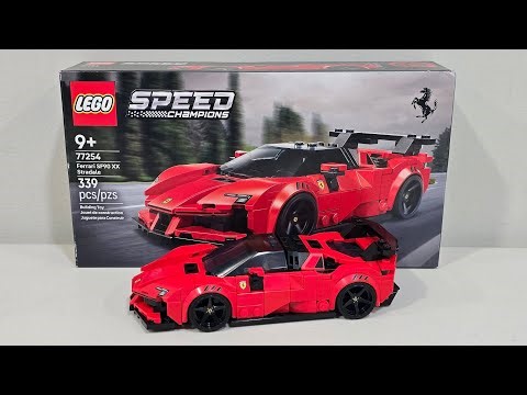 Lego Speed Champions Ferrari SF90 XX Stradale Set 77254 Review!