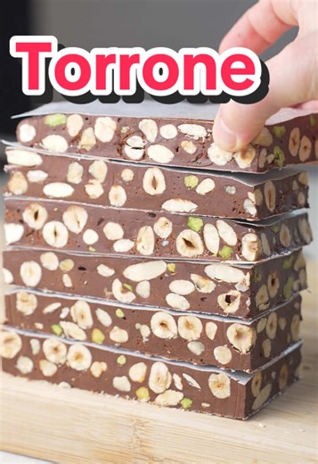 Traditional Chocolate Torrone Recipe from Abruzzo