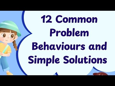 Problem Behaviour and Solutions - Tamil Explanation