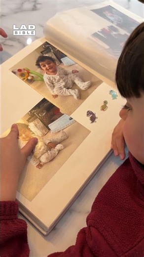 My 6-year-old just tried to zoom in on our photo album 😭 (🎥: ViralHog)