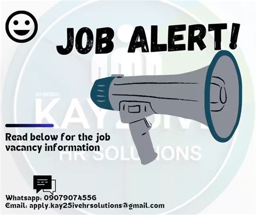 Kay25ive HR Solutions (BN:8273261) on Instagram: "SYSTEM OPERATOR ● JOB DESCRIPTION A computer literate system operator needed. • DUTIES Resume duties early. Raise orders for clients with a system. Attend to clients swiftly and respectfully. Keep your computer system and workspace tidy. • WORKING HOURS Mondays to Fridays (8:30am - 6:00pm) • REQUIREMENTS - Must be based in Abuja. - Must be swift in handling a computer. - ⁠Age range: 21 - 35yrs. - ⁠Understands and speaks English lang. - No crimina