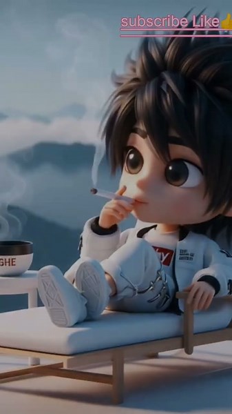 "Cool Attitude 3D Cartoon Boy | Stylish Animation Video 😎🔥"