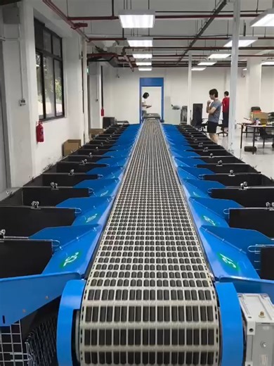 Automated Sorting System with 32 Chutes in Singapore