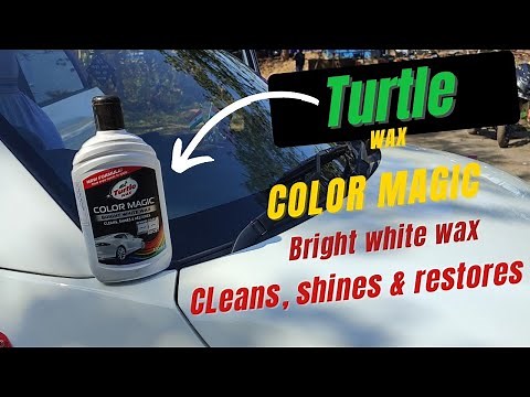 Turtle wax Bright white wax #car wax #car & bike polish