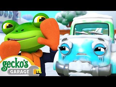 Tilly is Wheely Cold! | Gecko's Garage | Trucks For Children | Cartoons For Kids