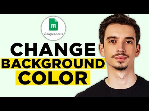 How To Change Background Color in Google Sheets (2026)