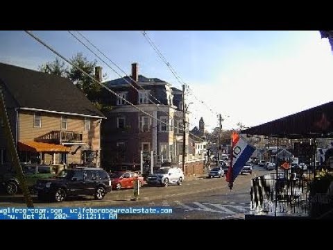 Wolfeboro Bay Real Estate live stream Main Street Wolfeboro New Hampshire Lake Winnipesaukee