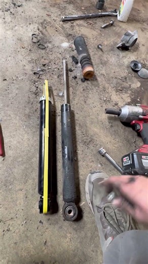 When replacing shocks & struts, use included nut / hardware for the strut rod, it’s often different!