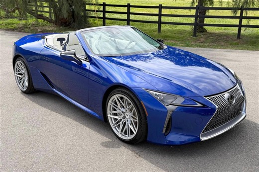 2024 Lexus LC 500 Convertible - Owned By Aerosmith Drummer Joey Kramer, Bespoke Build Package, ~5,100 Miles