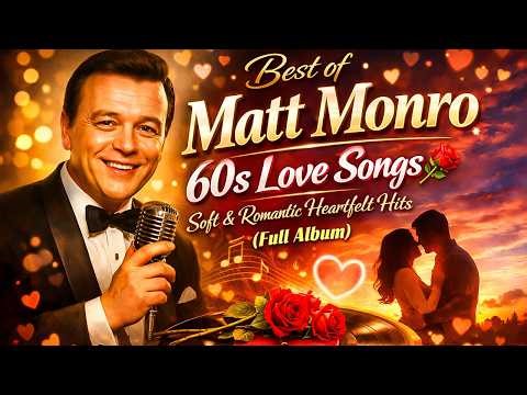 Best of Matt Monro: 60s Love Songs🌹Soft & Romantic Heartfelt Hits (Full Album)