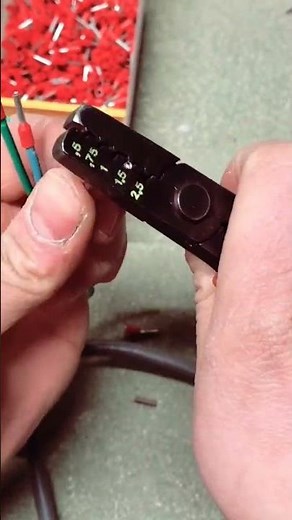 comment mettre des embouts de câblages?