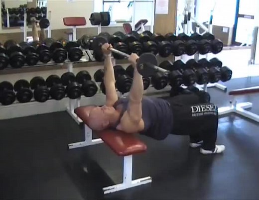 Barbell Pullover And Press