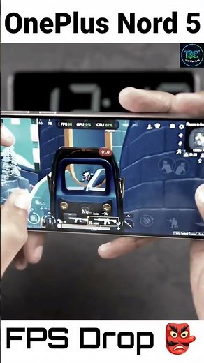 OnePlus Nord 5 BGMI Test - 120 FPS ?