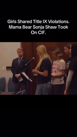 Girls described changing in cars, stolen titles, lost scholarships, and ignored safety fears. I asked CIF & state leaders: Who stands for our daughters? Silence. Not one hand. Not one voice. @gavinnewsom and the majority of the CA legislature own this failure. They are on the wrong side of history. We are done letting our daughters suffer in silence. Enough is enough. Share this. Stand for our daughters. Vote for change. Let’s do this, California! Video credit: @rightside_vision - thank you for 
