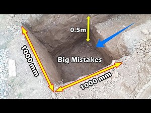 Big Mistakes in Footing Practical video on Site