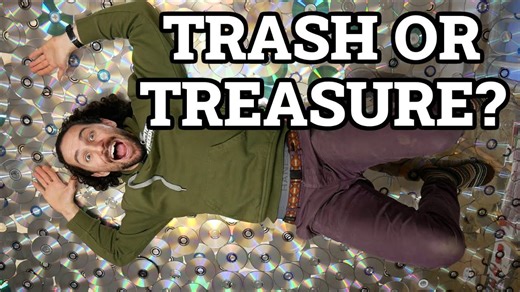 Turning 1,000 free CDs into art