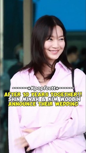 After 10 Years Together, Shin Minah and Kim Woobin Finally Announce Their December Wedding