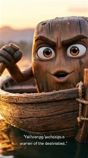 Brave Kasti 🚣✨ | Ultra Realistic 4K 3D Wooden Boat Character