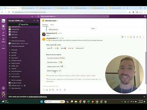 AttendanceBot | tracking time and timesheets in Slack