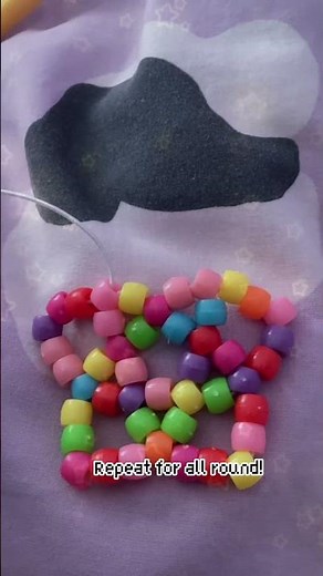 ❤️🧡💛How to make a Kandi glove!💚💙💜 #kandi #bracelet #kandikid #beads #ponybeads #tutorial