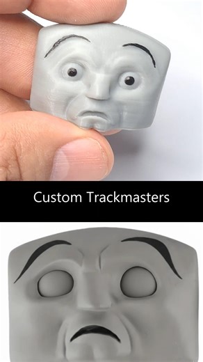 Diesel 10 3D printed Custom Thomas Trackmaster